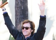 Paul McCartney recibió su estrella en Hollywood,California y estuvimos ahí!