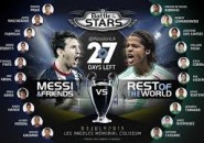 “Messi& Amigos contra El resto del Mundo” – “La Batalla de las Estrellas” en LA