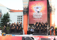 Le rindieron tributo a Michael Jackson en Hollywood,California