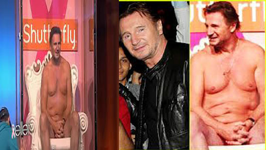 Liam Neeson Naked for a good reason.